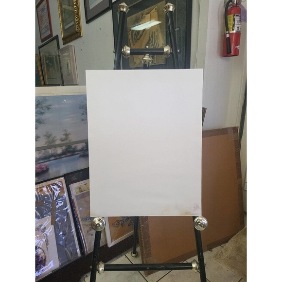 Vintage A. Guardieli Art Print Ocean Boat Mountain Embossed Texture #1 - Picture 6 of 7